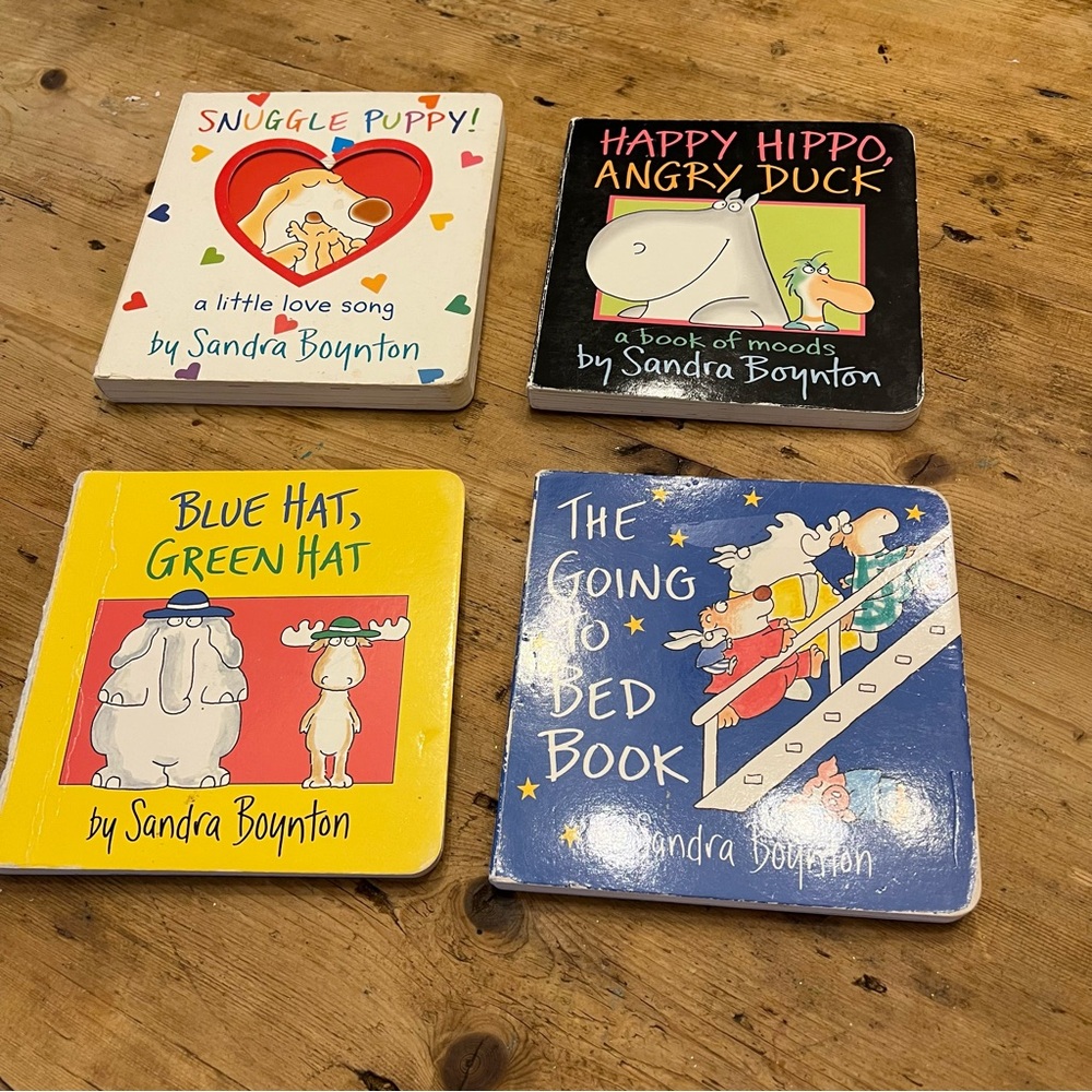 Children's Book Set by Sandra Boynton set of 4 Beloved Books
